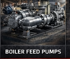 Boiler feed pumps